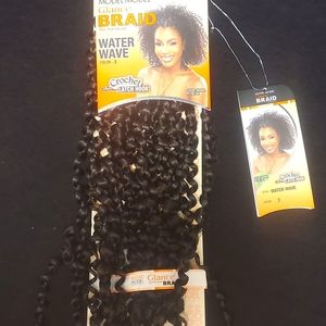 Water wave crochet latch hook color P1B/30